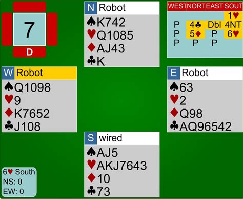 bridge bbo 4 hands